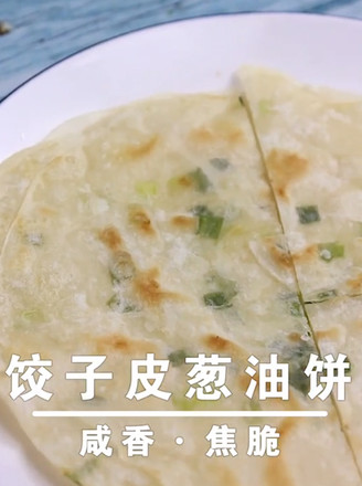 Dumpling Skin Scallion Pancakes recipe