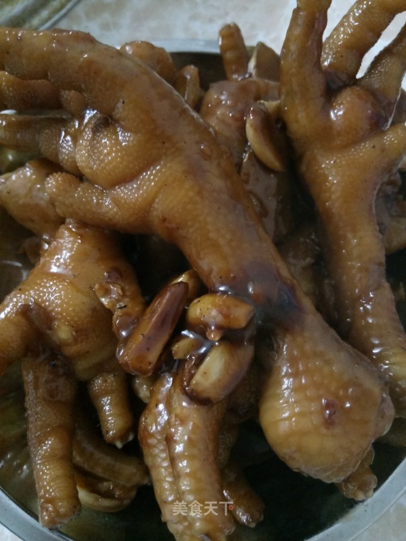 Red Breast Chicken Feet recipe