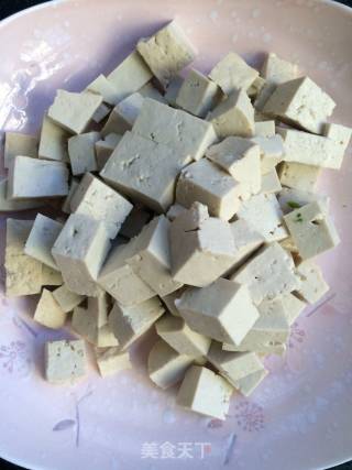 Toon Mixed with Tofu recipe