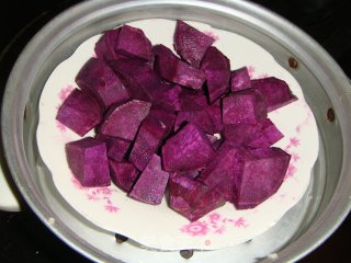 Purple Potato Coconut Cake recipe