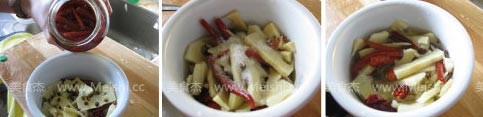 Pickled Pepper Spring Bamboo Shoots recipe