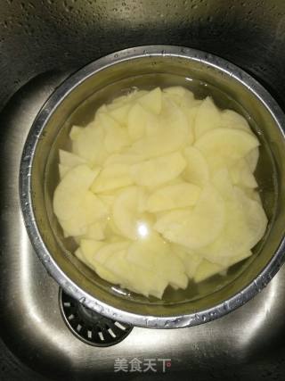 Garlic Potato Chips recipe