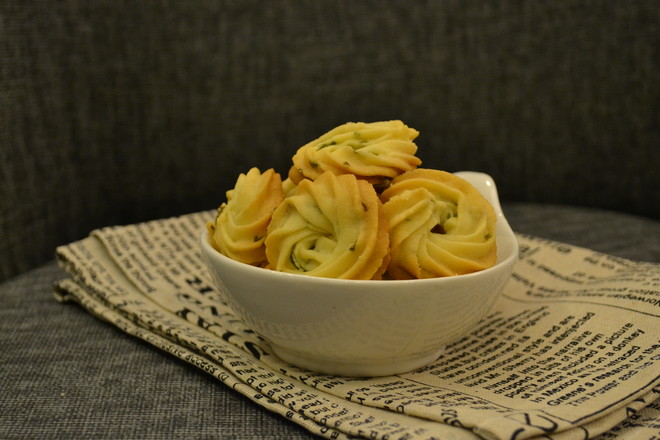 Scallion Savoury Cookies recipe