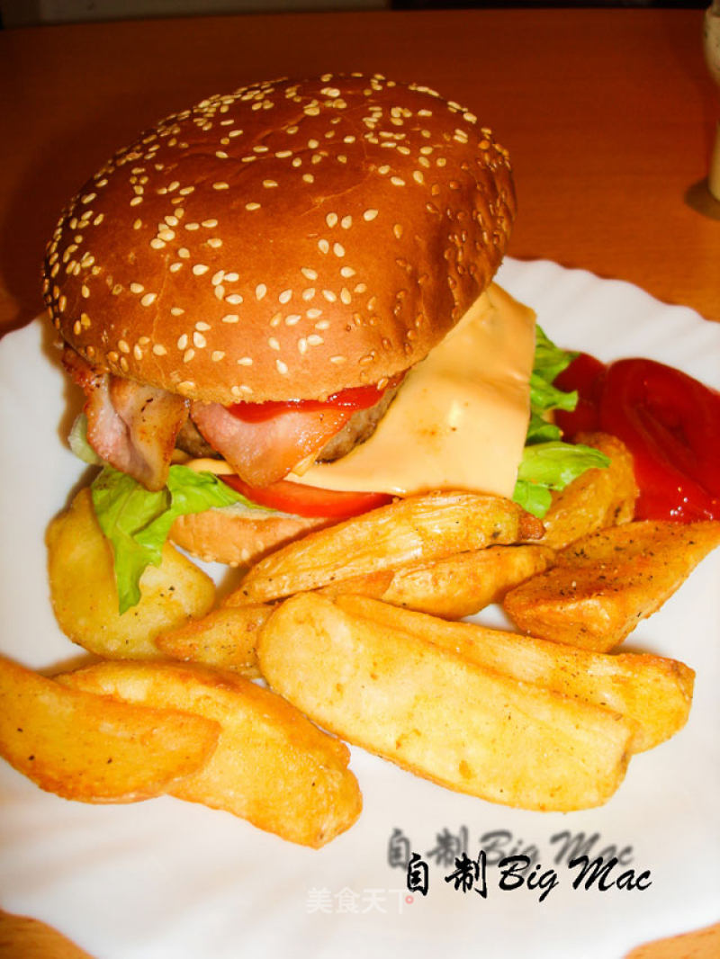 Home-made Big Mac recipe