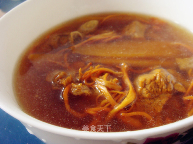 Rabbit Private Kitchen-stewed Duck with Cordyceps Flower recipe