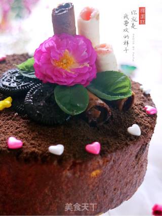 #the 4th Baking Contest and is Love to Eat Festival# Six-inch Naked Cake recipe