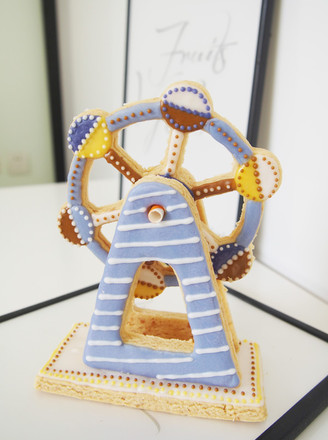Ferris Wheel Icing Biscuits