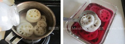 Osmanthus Rouge Lotus Root recipe