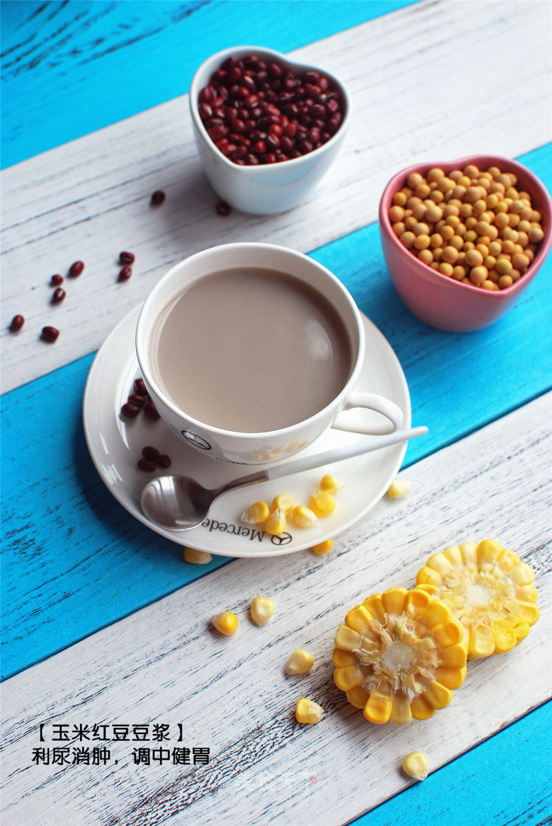 Corn Red Bean Soy Milk recipe