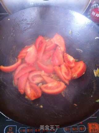 Scrambled Eggs with Tomatoes recipe