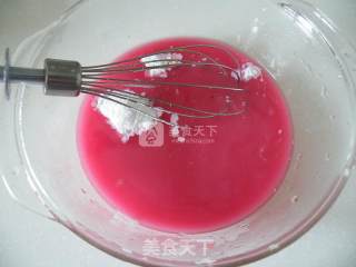 Heart-shaped Cup Jelly that Has All Kinds of Colors recipe