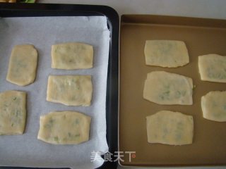 #aca Fourth Session Baking Contest# Making Erotic Scallion Sesame Shortbread Cookies recipe