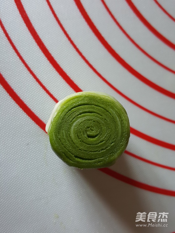 Matcha Yolk Crisp recipe