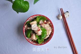 Fried Squid with Bell Pepper recipe