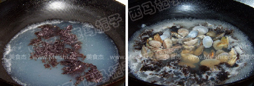 Clam Seaweed Soup recipe