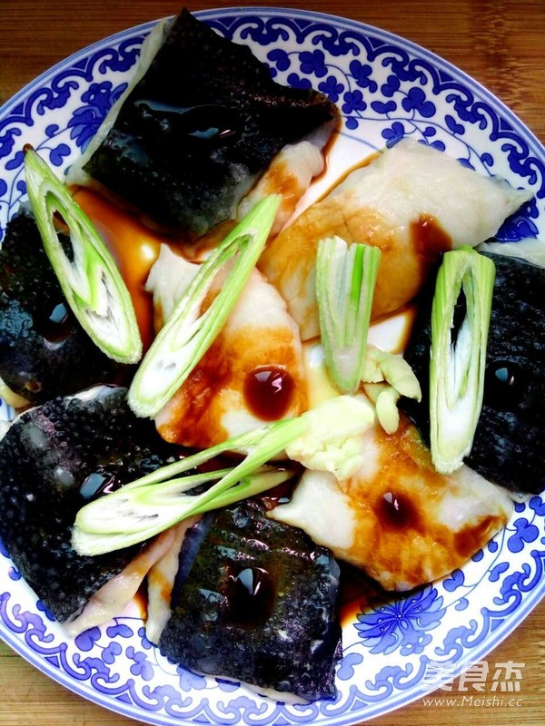 Steamed Sea Cucumber Spot recipe