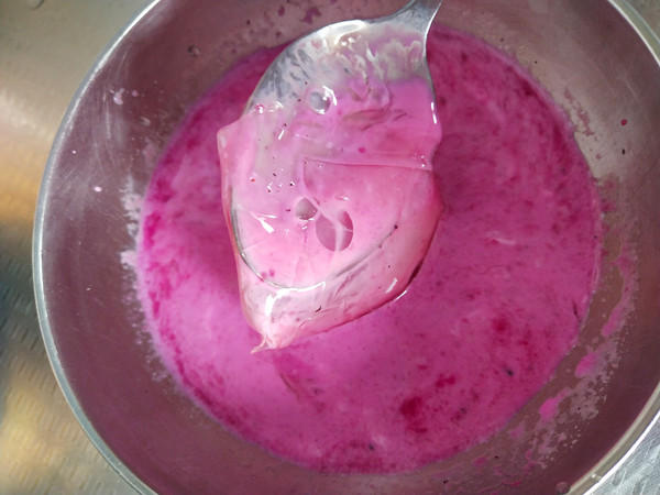 Rose Custard recipe