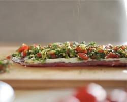 Pesto and Tomato Steak Roll-video [unbranded] recipe