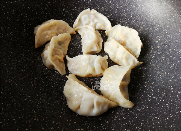 Chinese Cabbage Mushroom Dumplings recipe