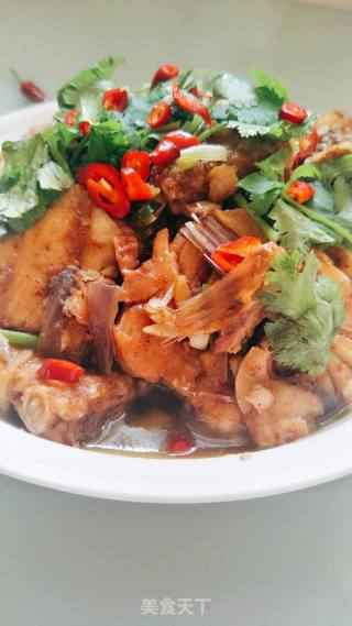 Home-style Braised Fish Cubes recipe