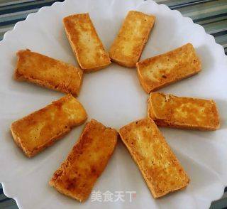 Pan-fried Eel Tofu#酸甜美食# recipe