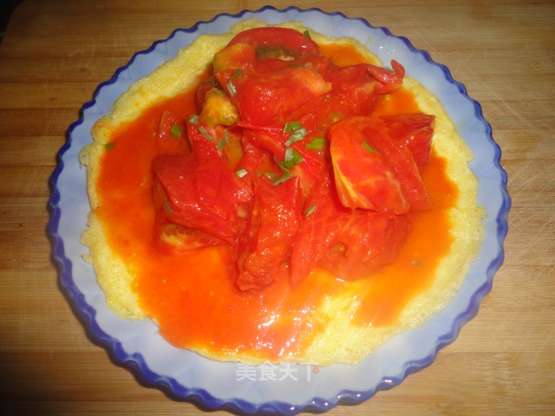 Scrambled Eggs with Tomatoes recipe