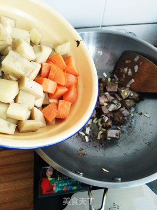 Curry Beef Rice recipe