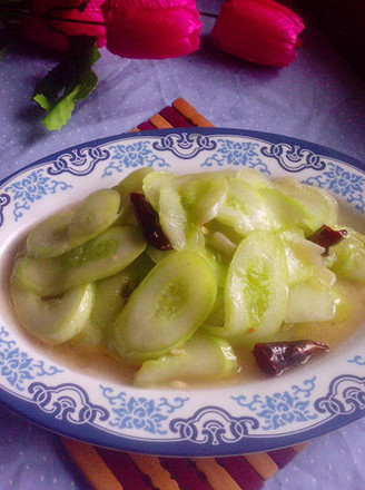 Spicy Stir-fried White Cucumber recipe