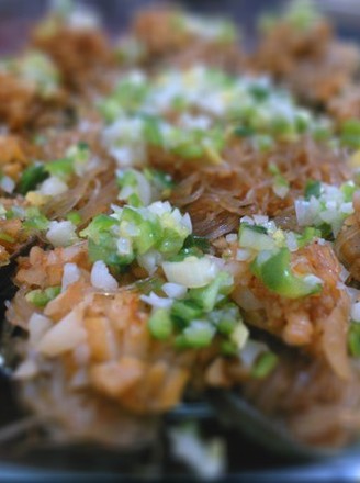 Steamed Abalone with Garlic Vermicelli recipe