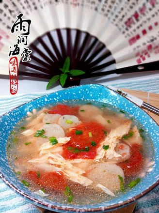 Tomato Yuba Soup recipe
