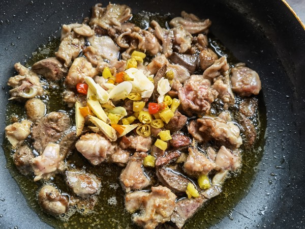 Rabbit Meat Roasted Yam recipe