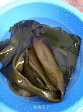 Kelp Sweet Potato Noodle Chicken Soup recipe