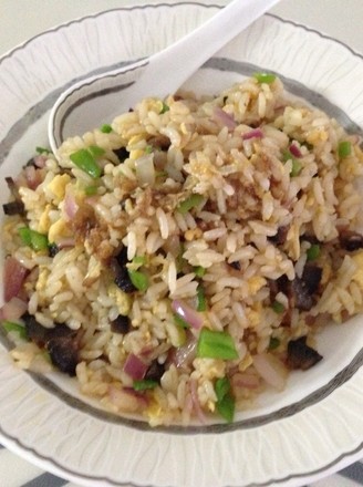 Fried Rice with Sea Cucumber recipe