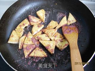 Braised Tofu with Crab Roe Sauce recipe