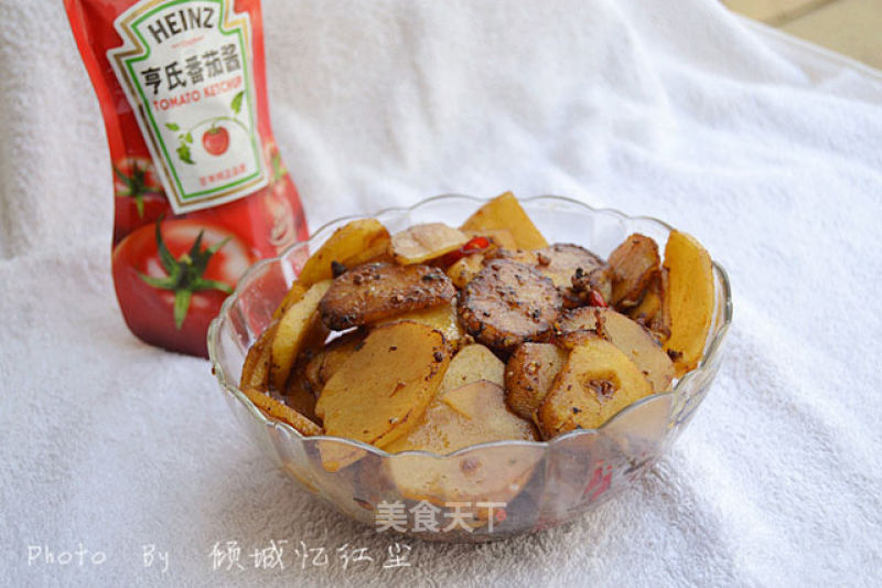 Fried Potato Chips recipe