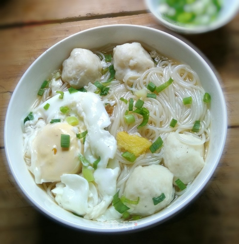Cuttlefish Ball Rice Noodles recipe