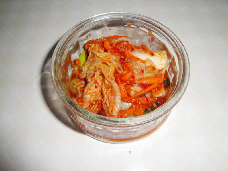 Homemade Korean Kimchi (cabbage) recipe