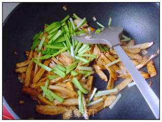 Leek Dried Beans. recipe