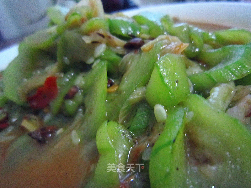 Fried Loofah recipe