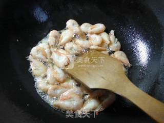 Fried Prawns with Snow Peas recipe