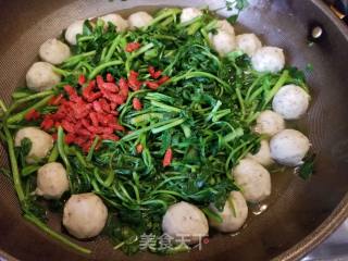 Watercress and Minced Fish Ball Soup recipe