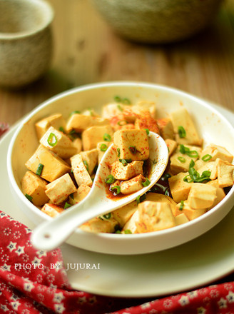Microwave Spicy Tofu