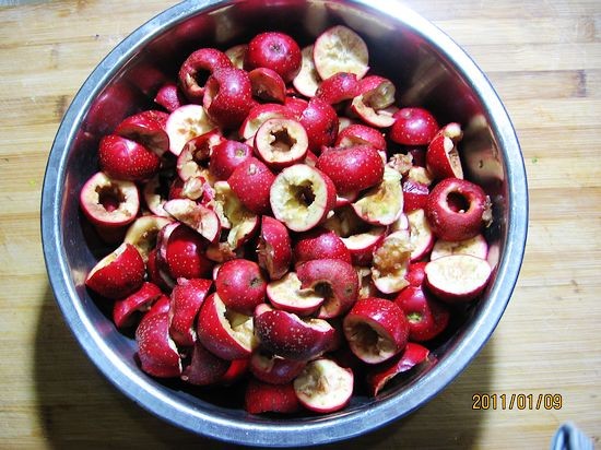 Microwave Version of Hawthorn Preserved Fruit recipe