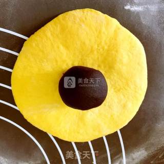 Pumpkin Bean Paste Bread recipe