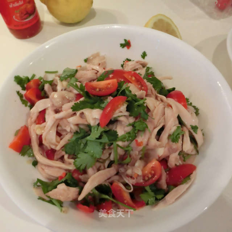 Thai-style Cold Chicken Shreds recipe