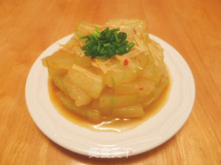 Fried Winter Melon with Bean Paste recipe