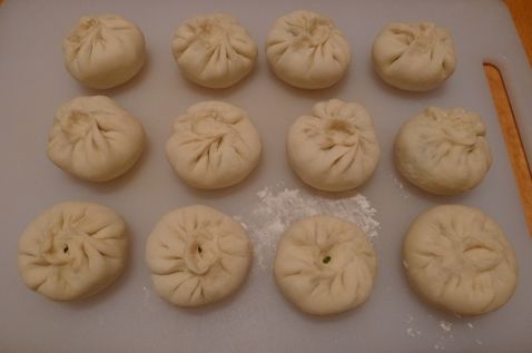 Pork and Leek Buns recipe