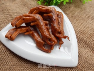 Braised Duck Feet recipe