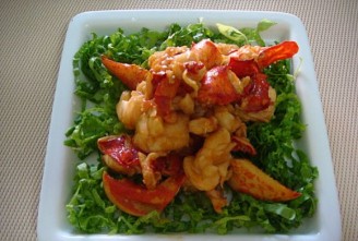 Mustard Lobster Meat recipe