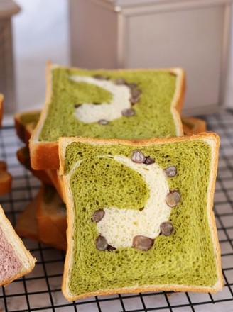 Two-color Honey Bean Toast